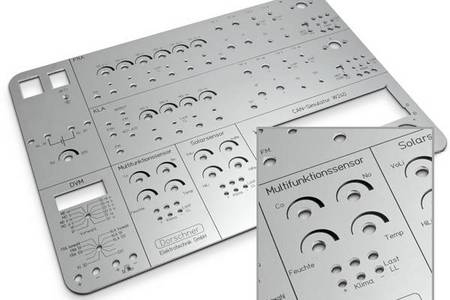 Aluminium Frontplatte