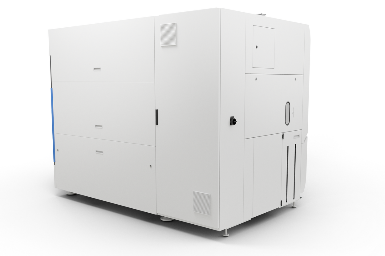 DATRON MXCube von Hinten mit Fokus auf Standfläche