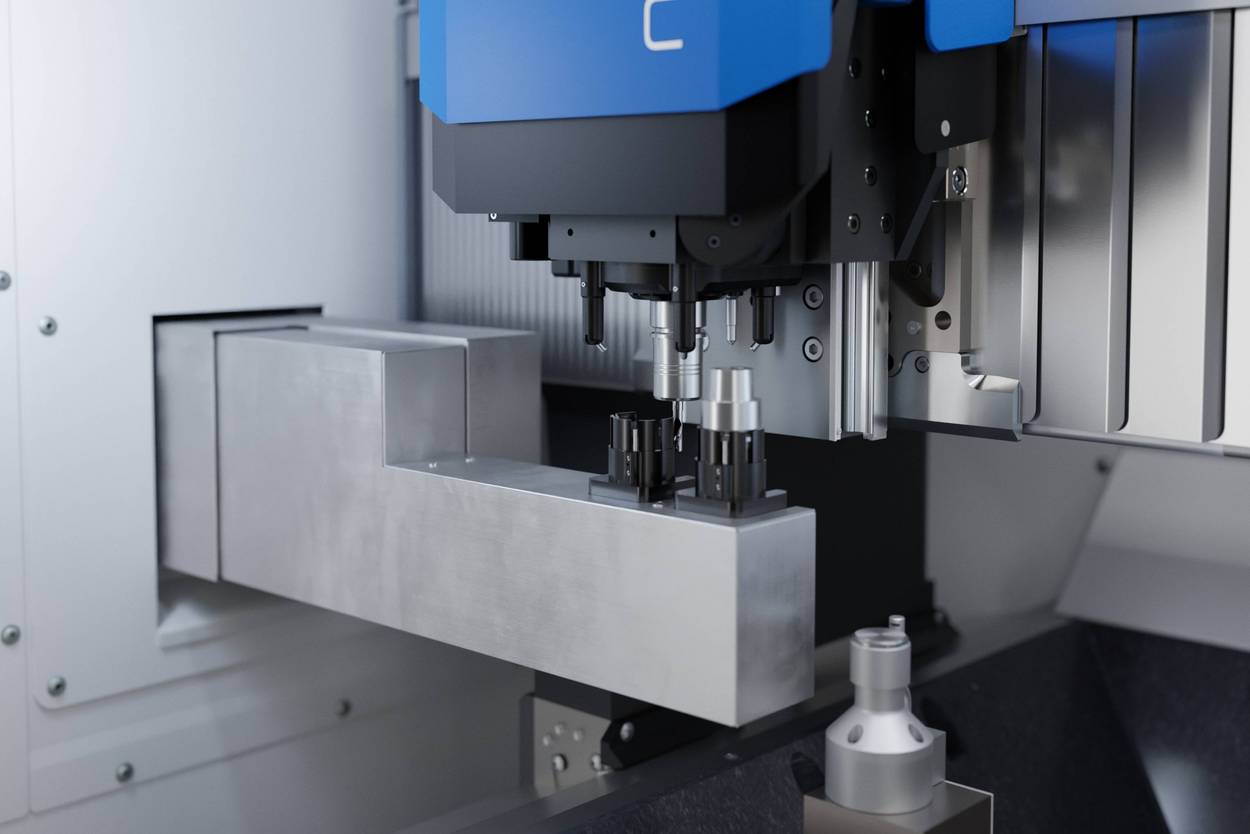 DATRON MXCube mit ToolAssist - Innenansicht